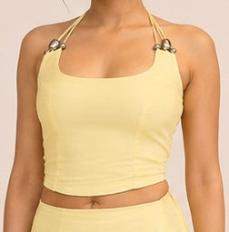 Butter yellow co-ord set