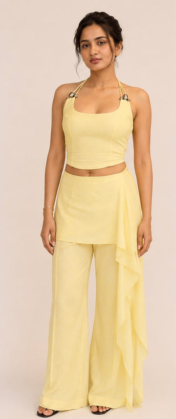 Butter yellow co-ord set