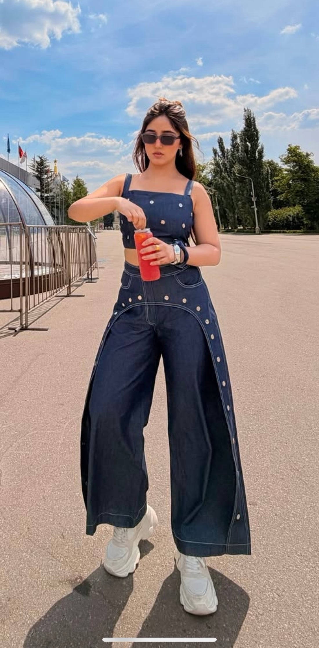 Ashnoor denim set