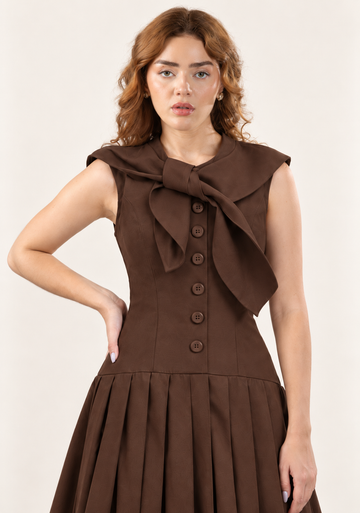 Mocha Muse Dress