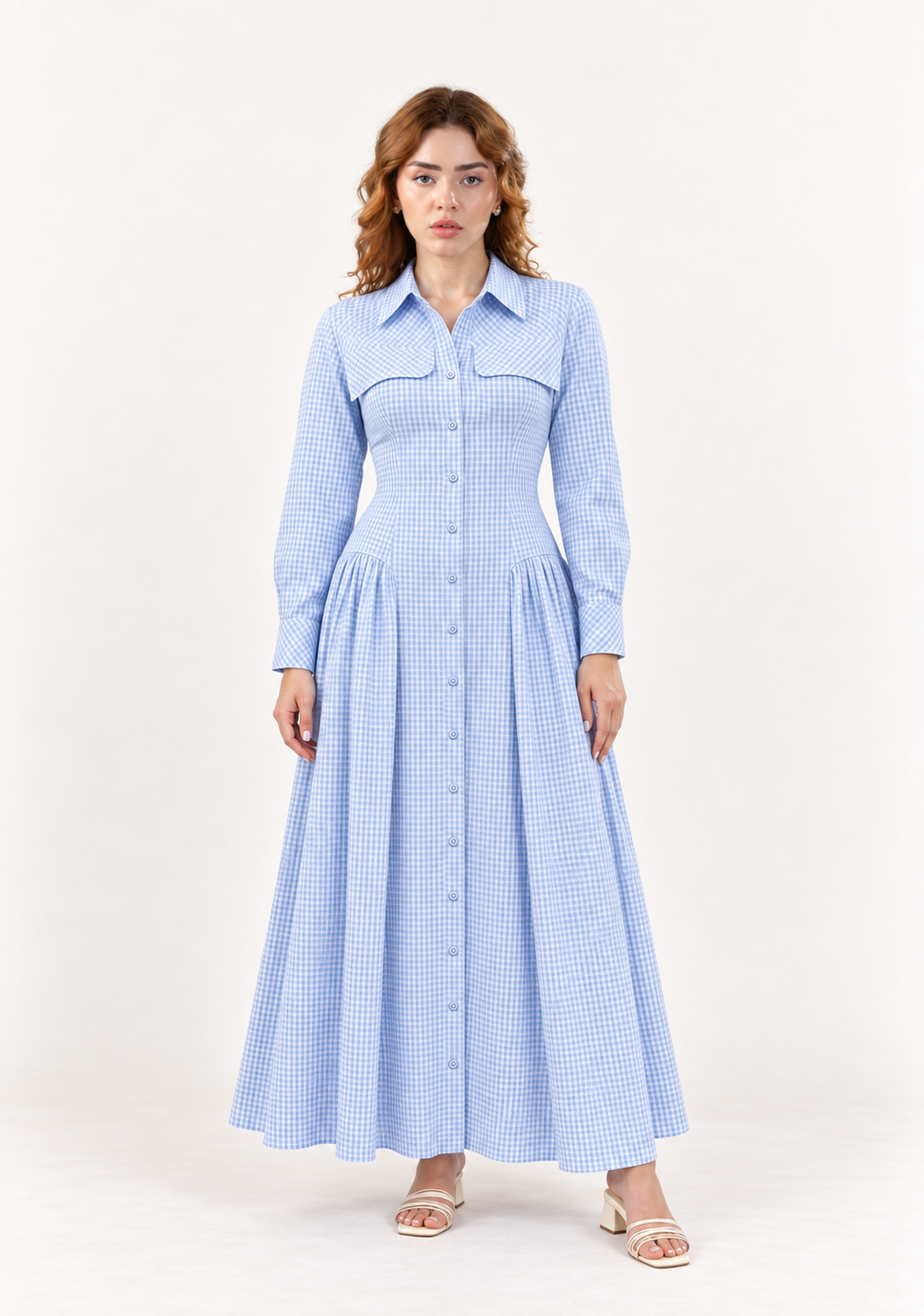 Bluebell Gingham Dress