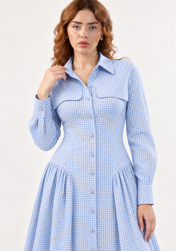 Bluebell Gingham Dress