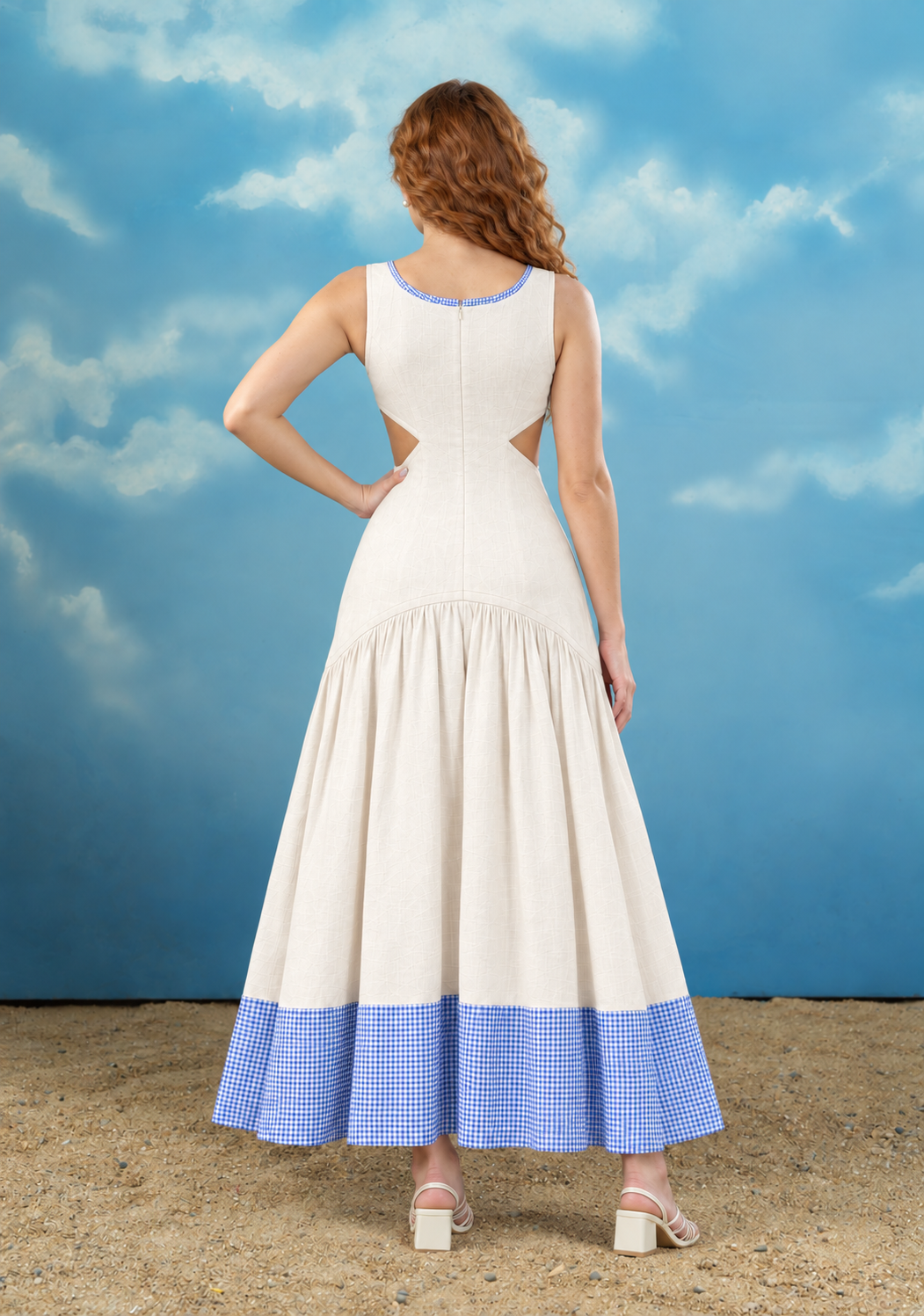 Blueberry Picnic Dress