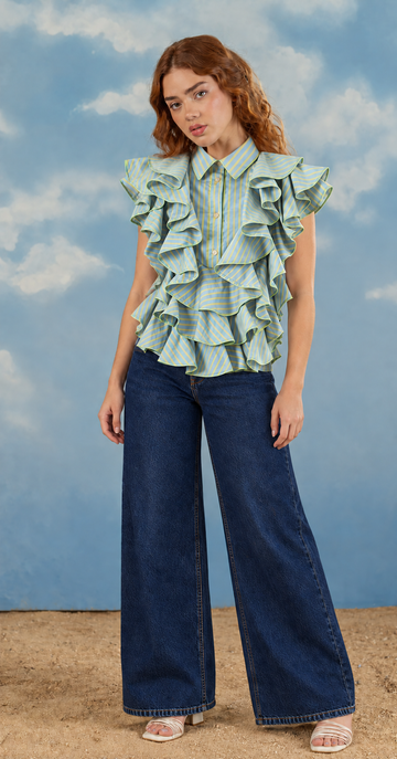 Ruffle Shuffle Top